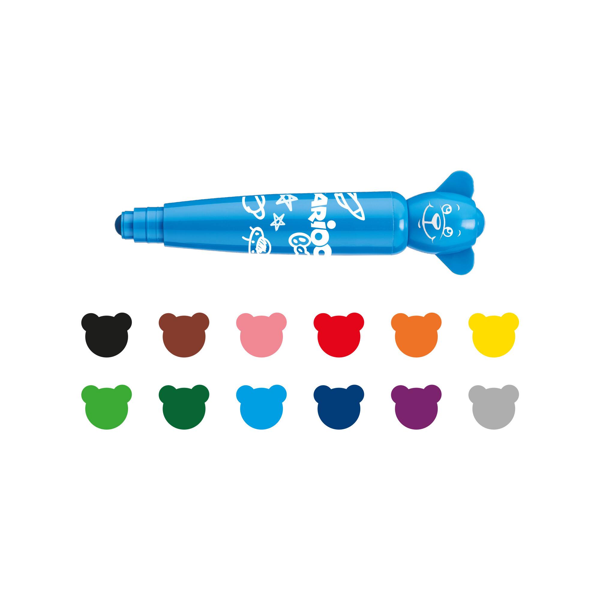 CARIOCA BABY Teddy Washable Marker Set